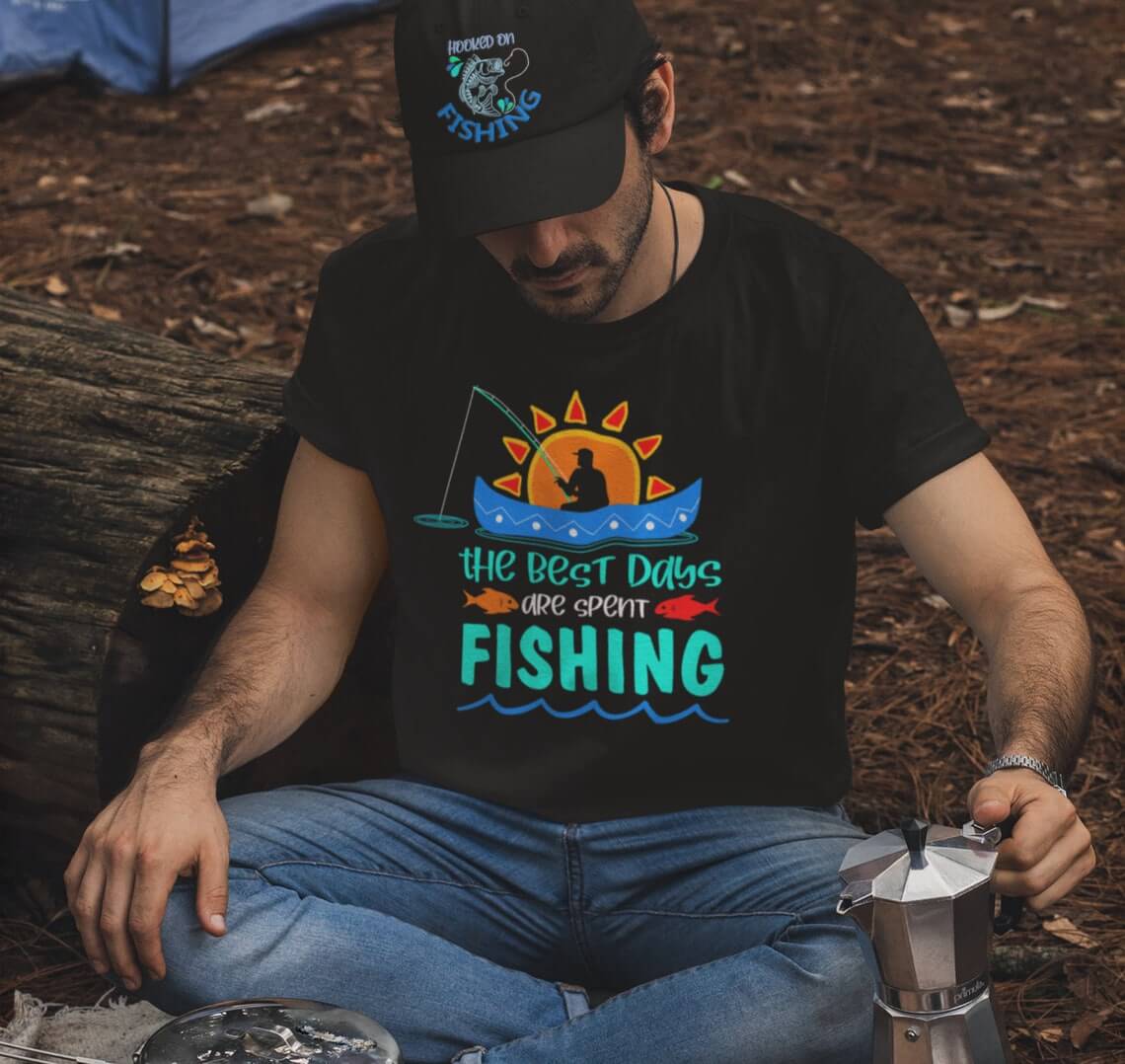 Show everyone that you are a fisherman.