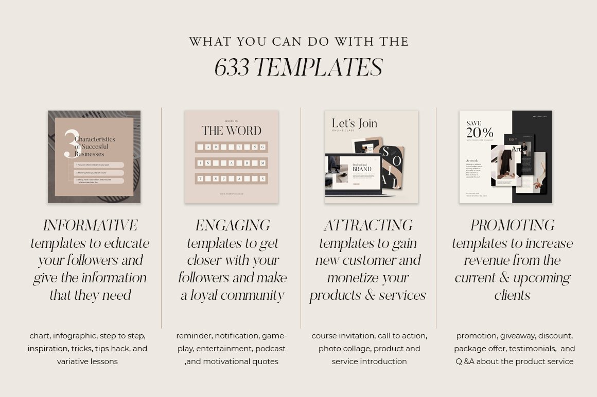 Instagram Creator For Coach CANVA PS – MasterBundles