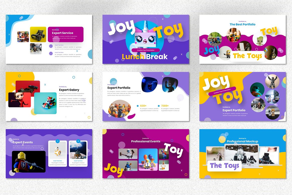 Joytoy Kids Toy Keynote Template preview 4.