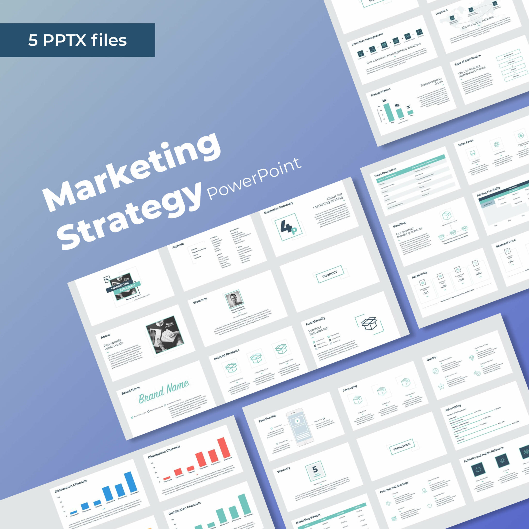 Marketing Strategy PowerPoint | Master Bundles