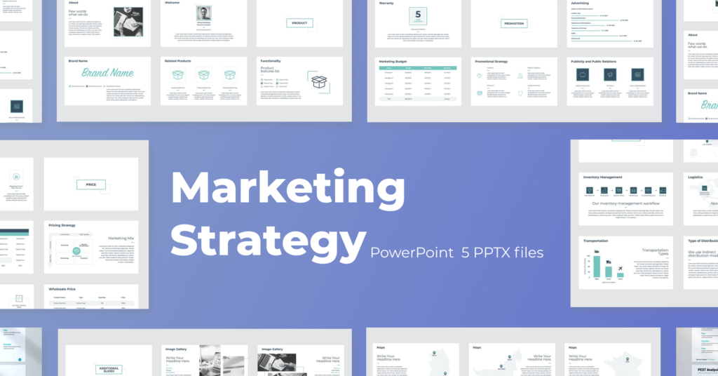 Marketing Strategy PowerPoint – MasterBundles