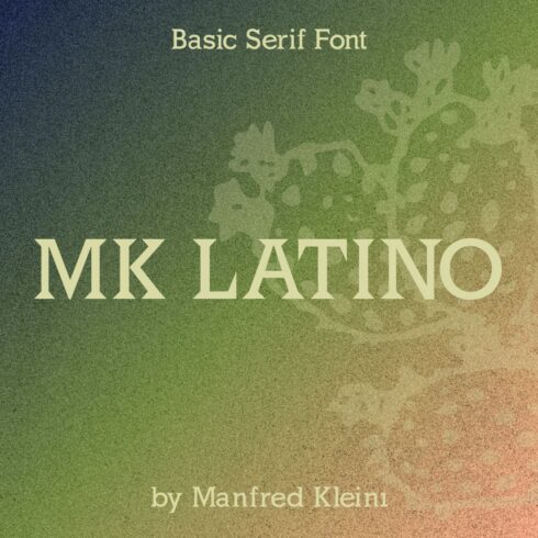 Mk Latino Free Mexican Font main cover.