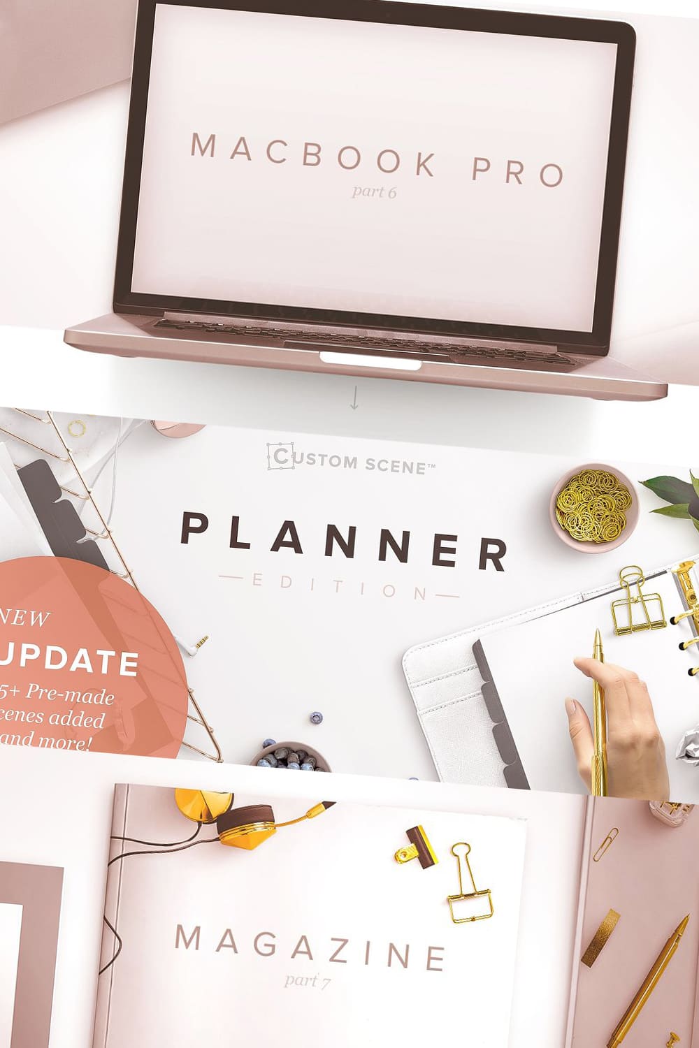 Planner Edition - Custom Scene Pinterest preview.