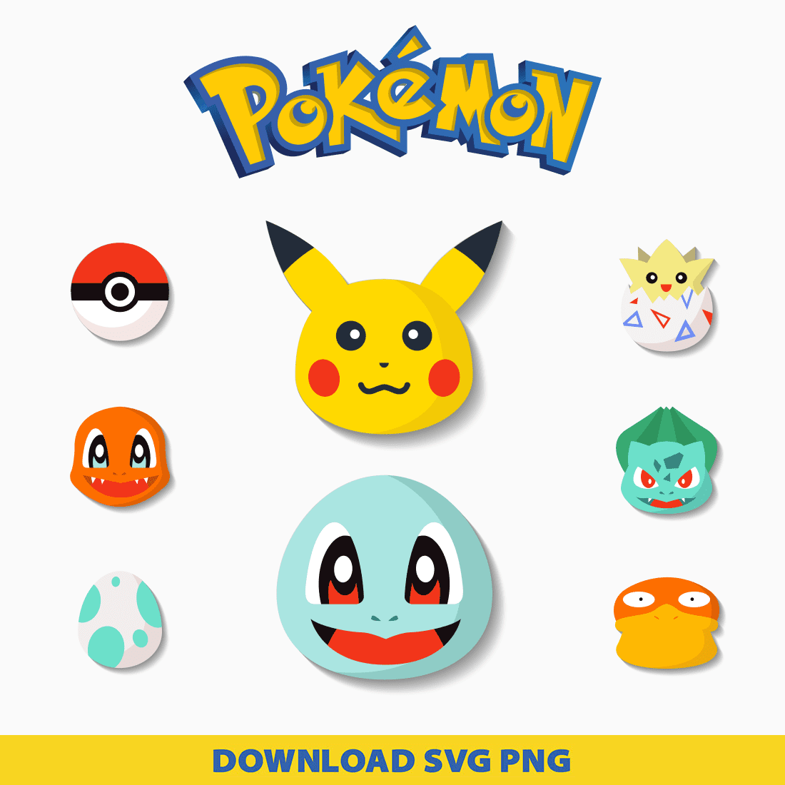 pokemon svg bundle cover image