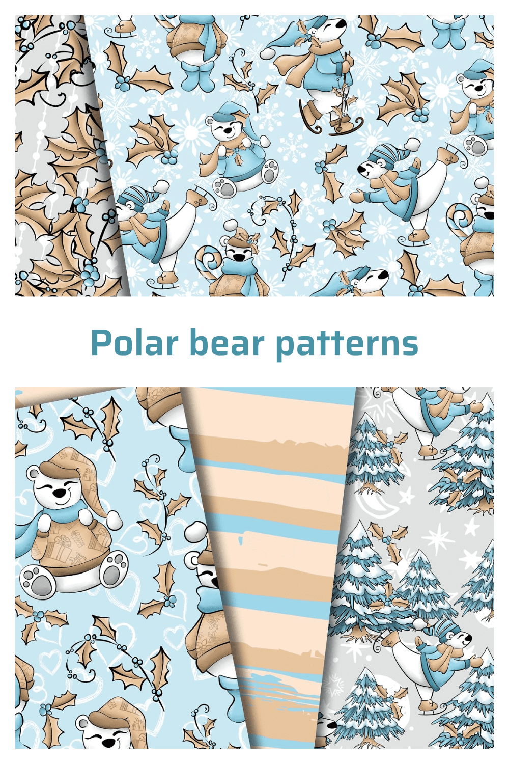 polar bear patterns pint1.
