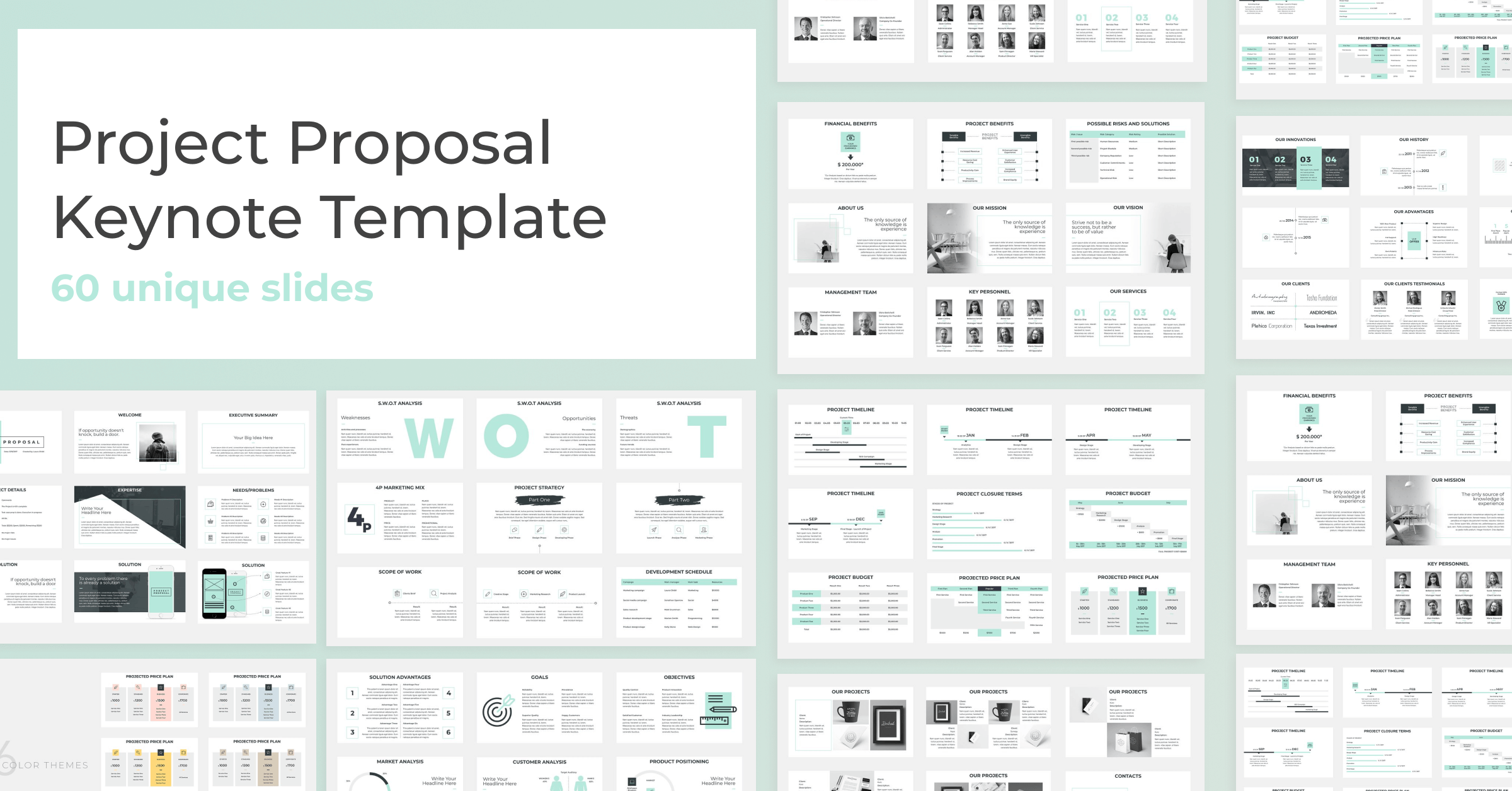 Project proposal keynote template facebook.