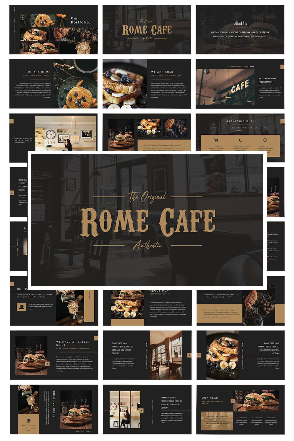 Slide  rome cafe google.
