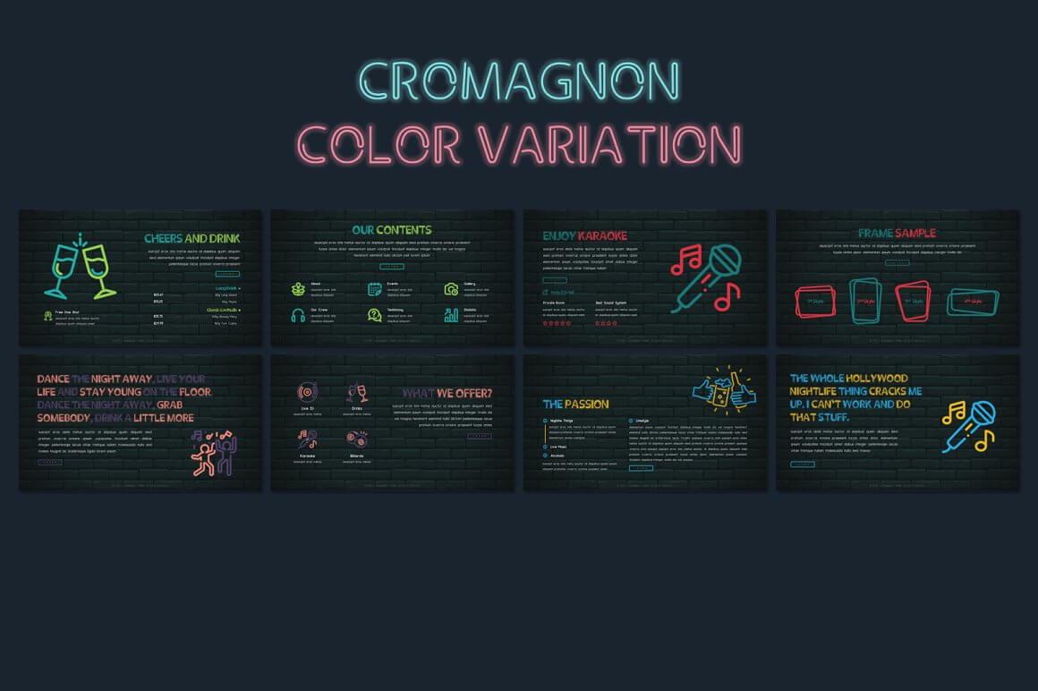 Cromagnon Color Variation.