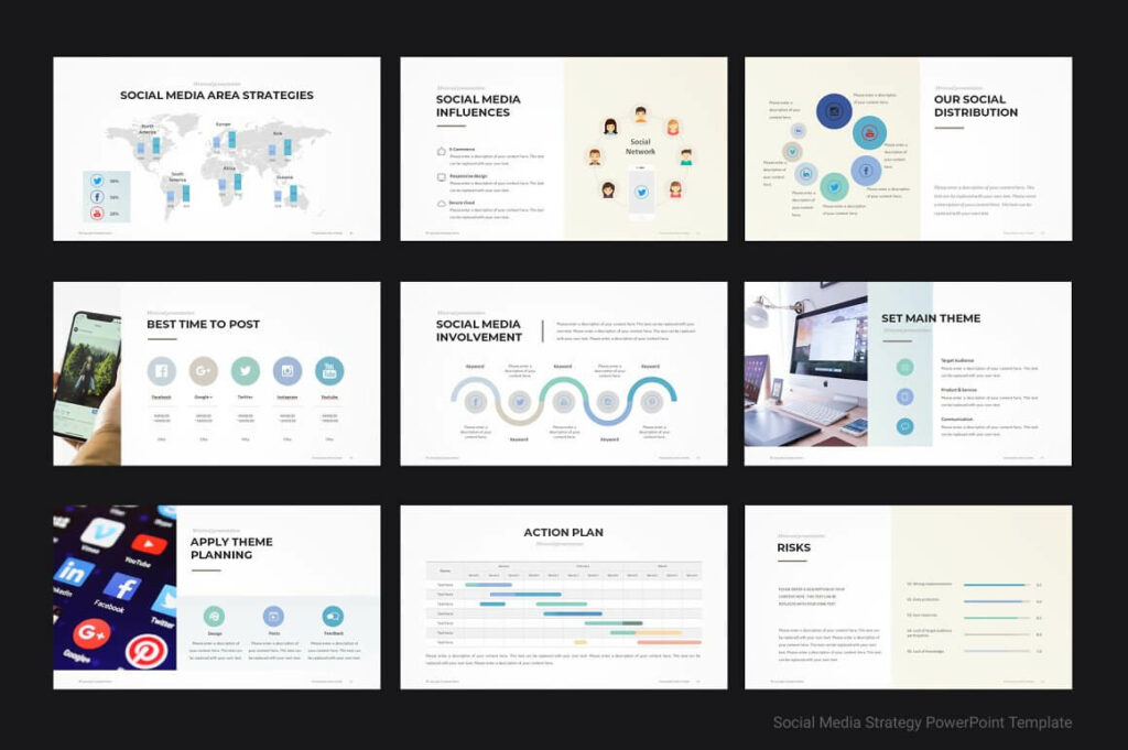 Social Media Strategy Template – MasterBundles