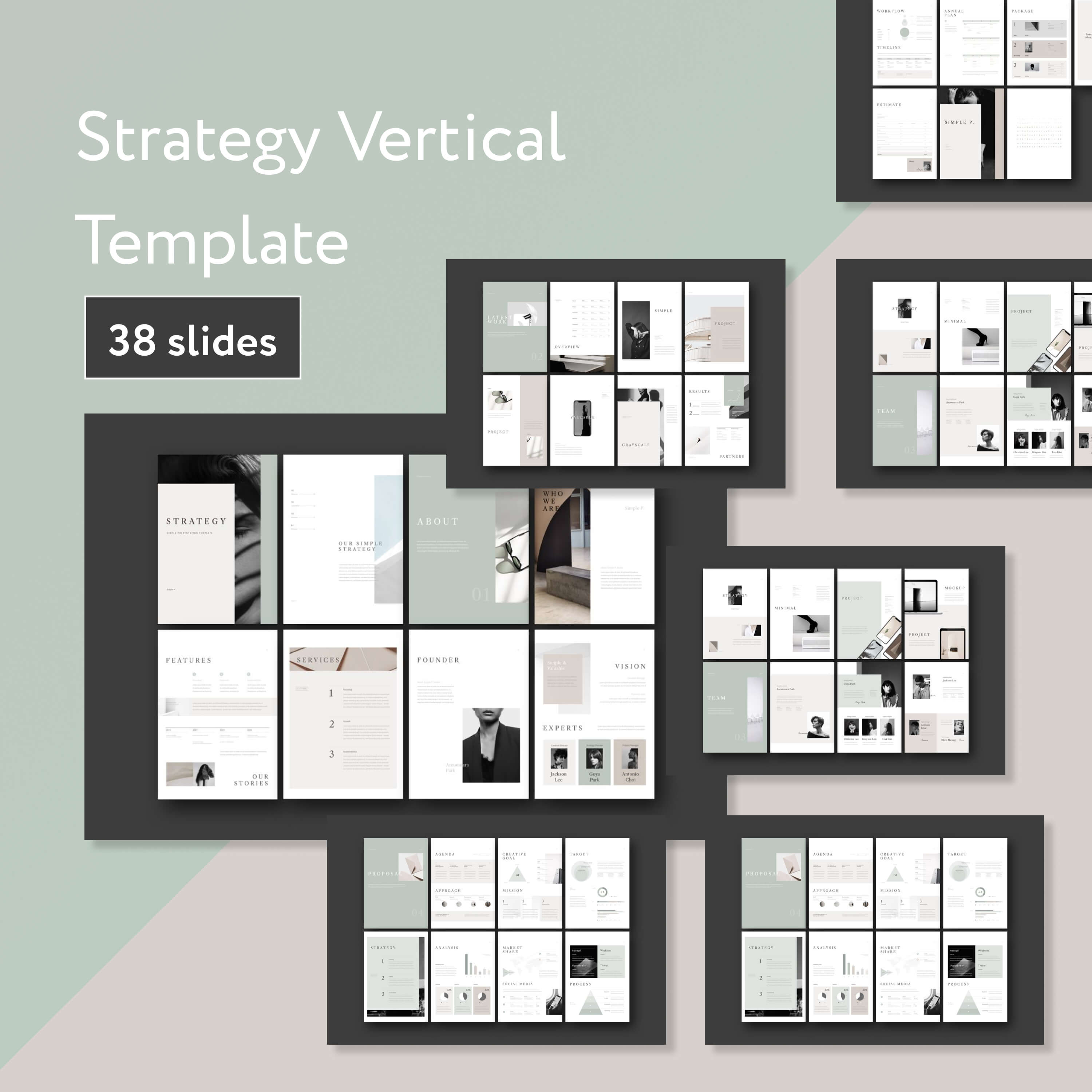 Strategy Vertical Template.