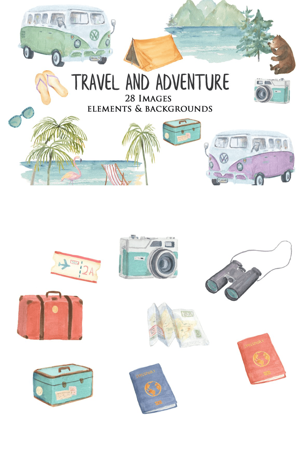 Travel And Adventure Clip Art pint1.