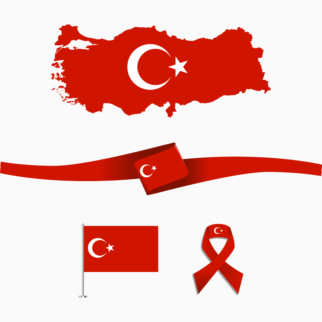 turkey svg collection preview image.