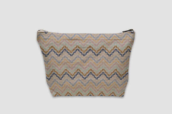 Vintage Chic Vol 1 Seamless Patterns Graphics on Women's Cosmetic Bag.