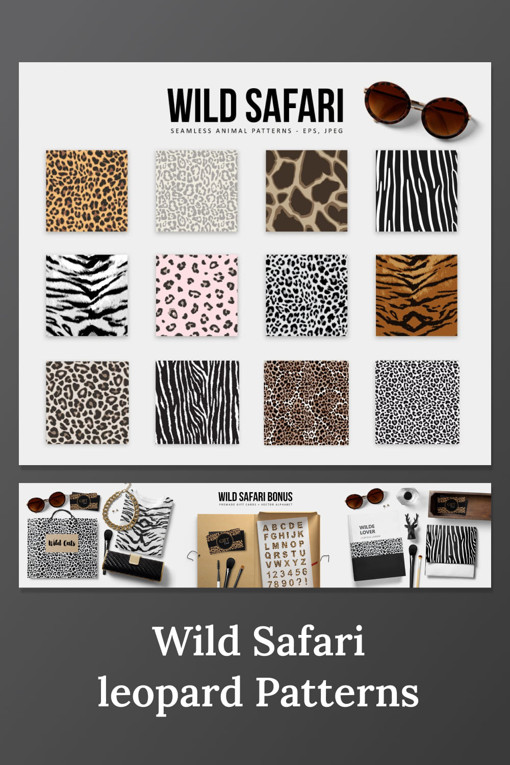 Wild Safari Leopard Patterns 04.