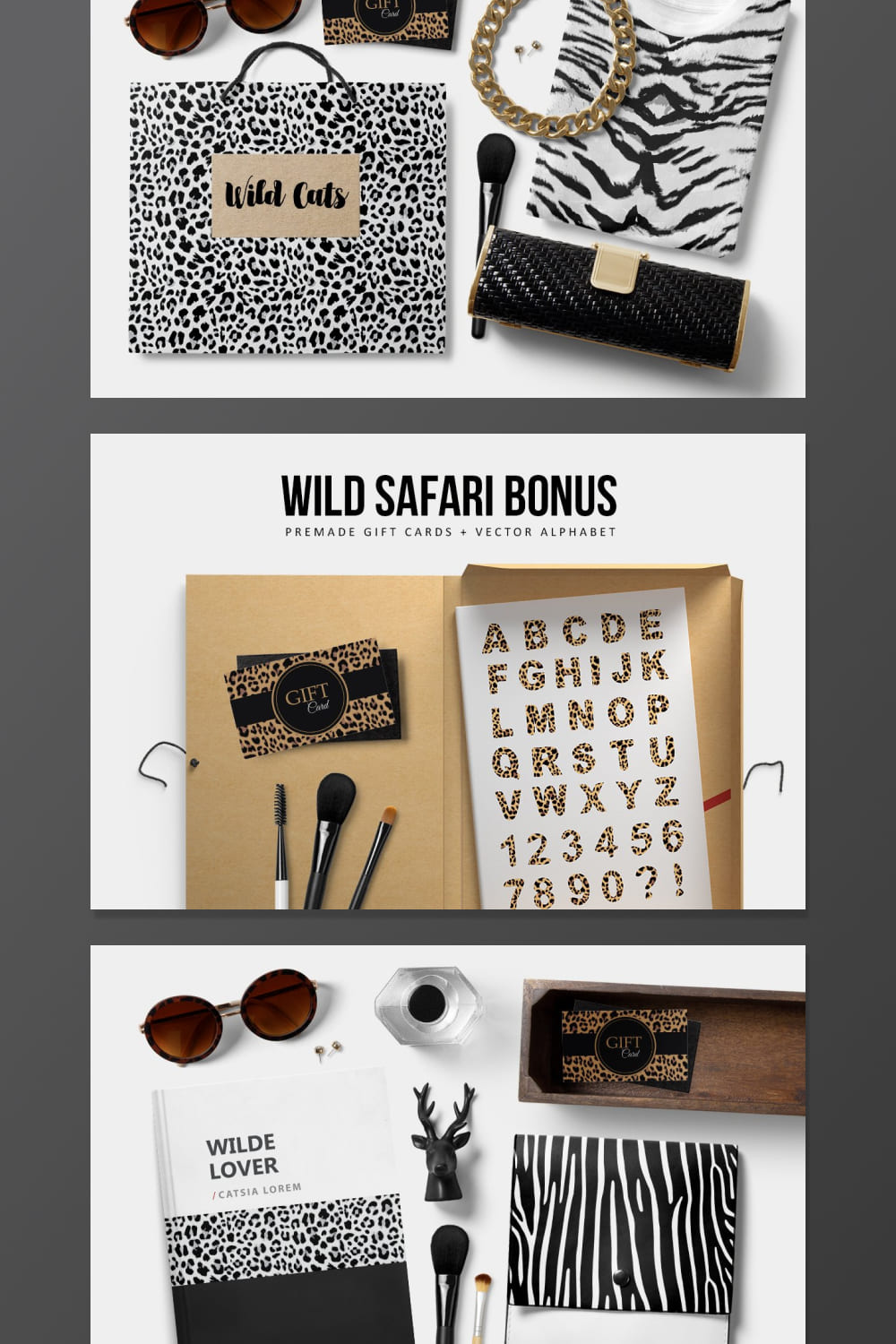 Wild Safari Leopard Patterns 05.