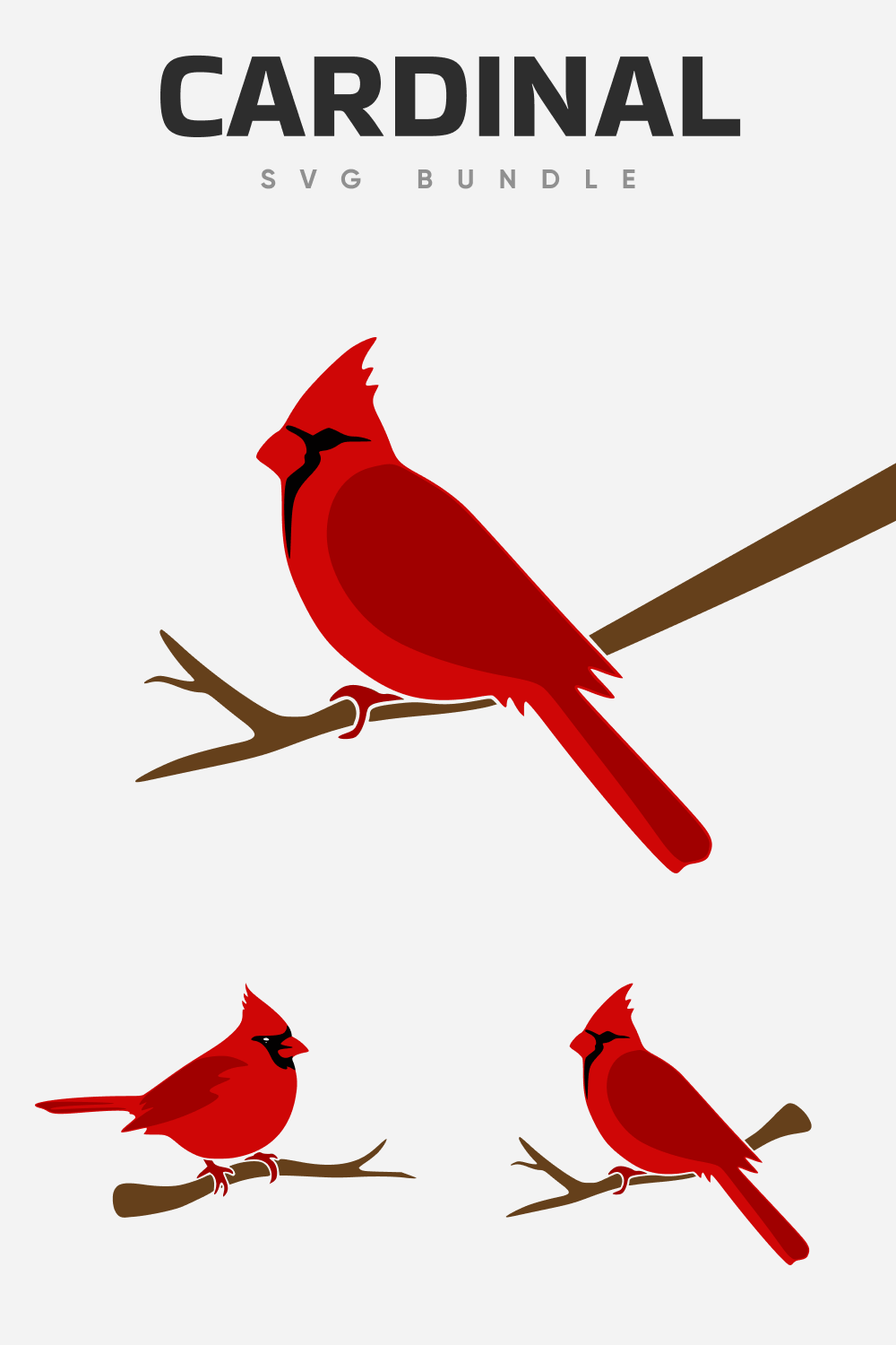 Cardinal SVG bundle.