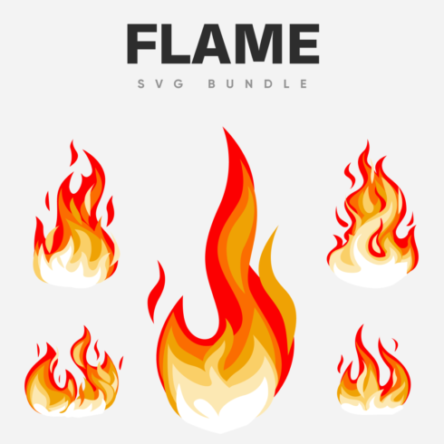 Flame any form svg bundle.