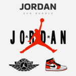 Jordan red SVG bundle.