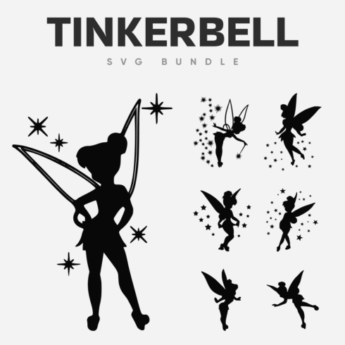 Tinkerbell SVG bundle.