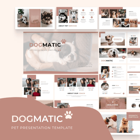 Dogmatic - Pet Presentation Template Preview.