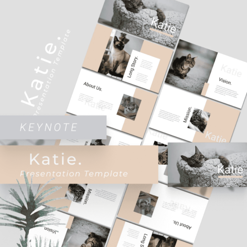 Katie. - Keynote Presentation Template Preview.