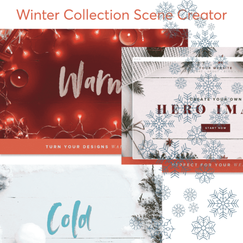 Winter Collection Scene Creator - "Turn Your Designs Warmer...".