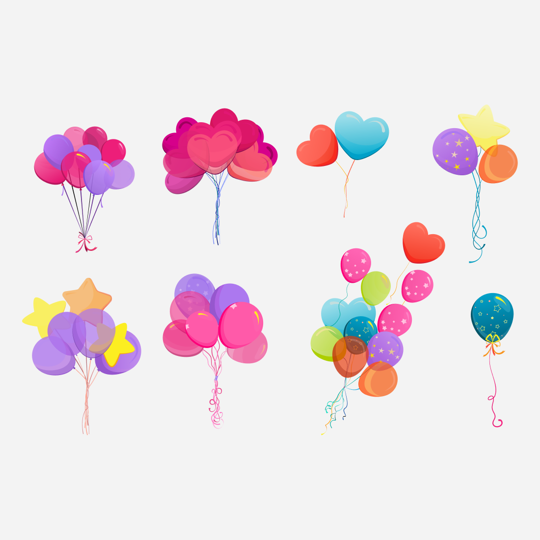 Balloon any colors svg.