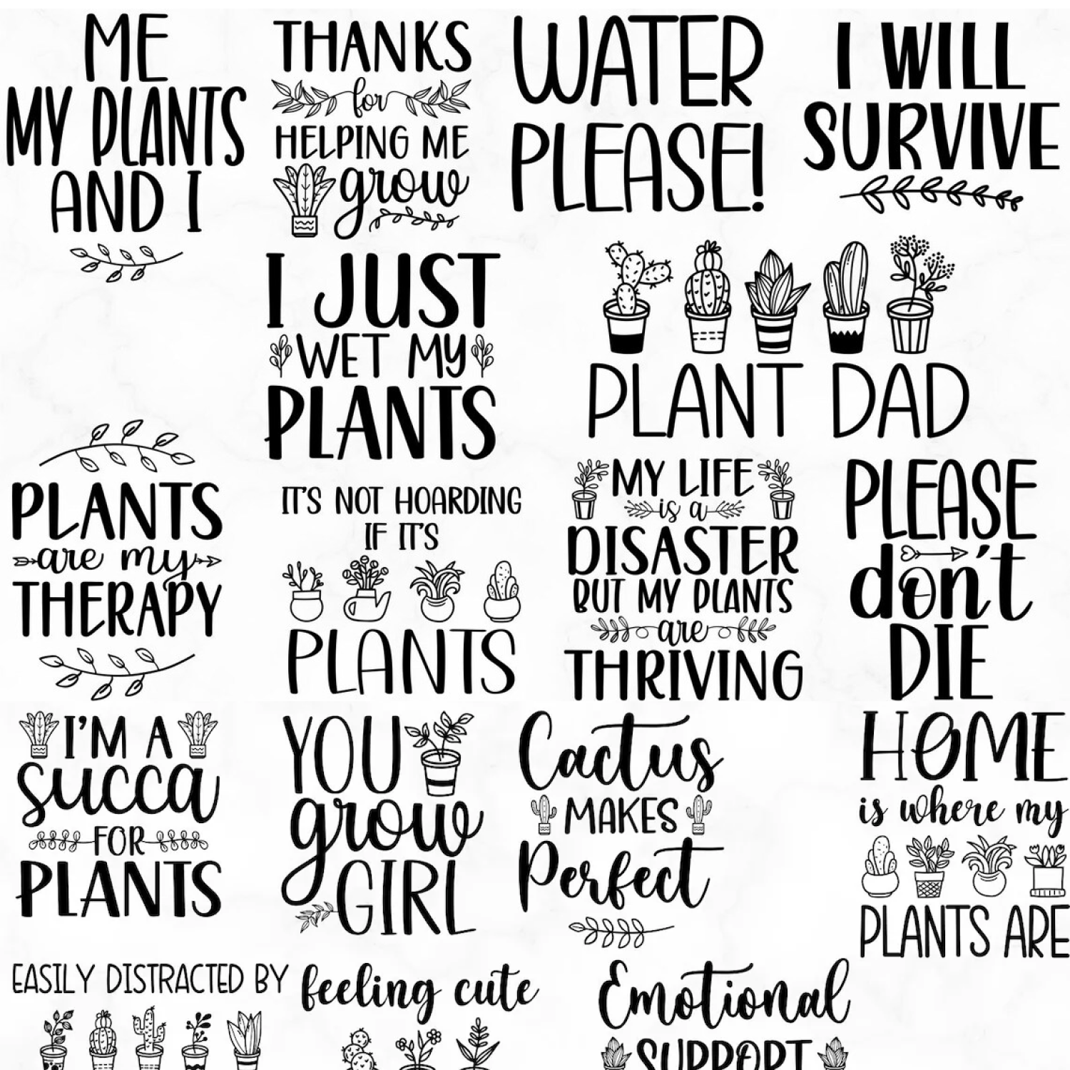 Water please, Plant dad.