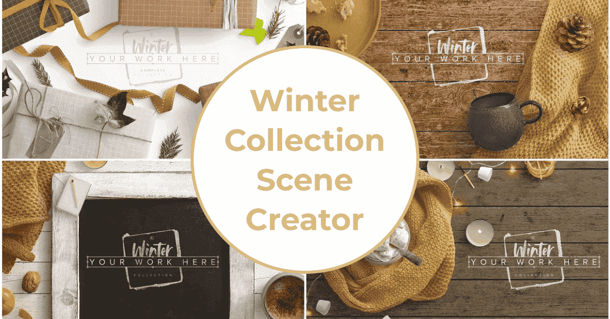 Winter Collection Scene Creator - "Your Work Here!".