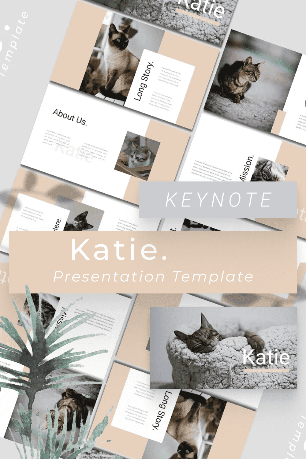 Katie. - Keynote Presentation Template - "Break Section".