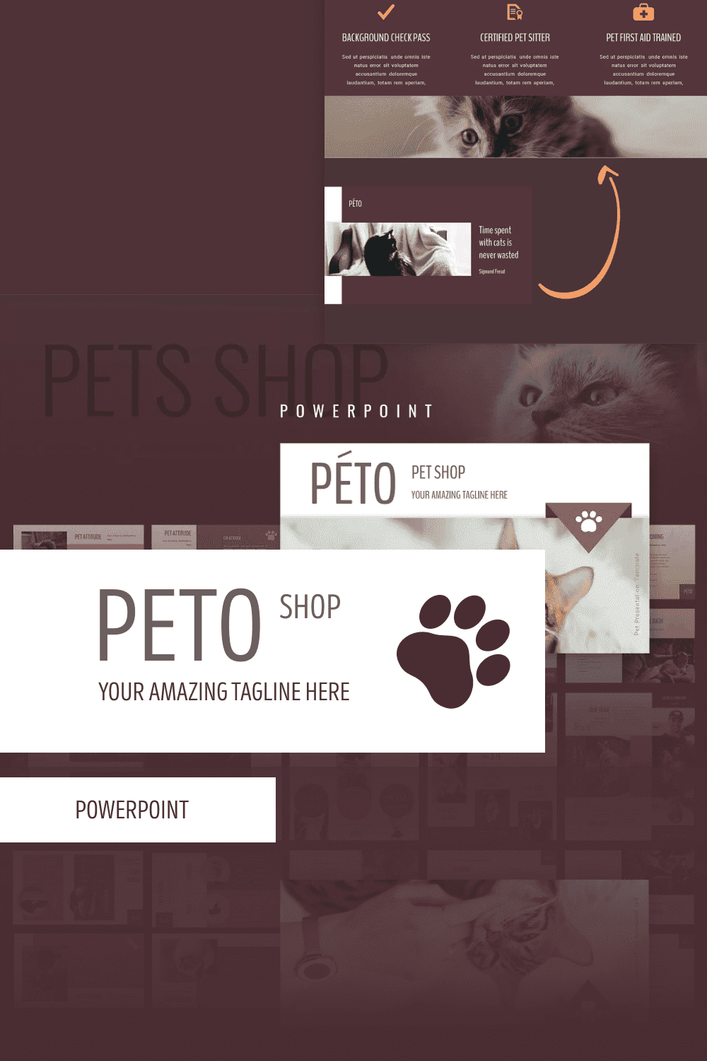 Peto Shop Powerpoint - Your Amazing Tagline Here.