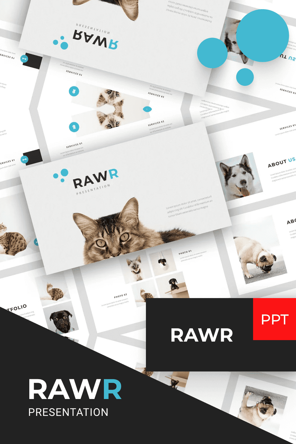 Rawr Presentation Template - Preview.