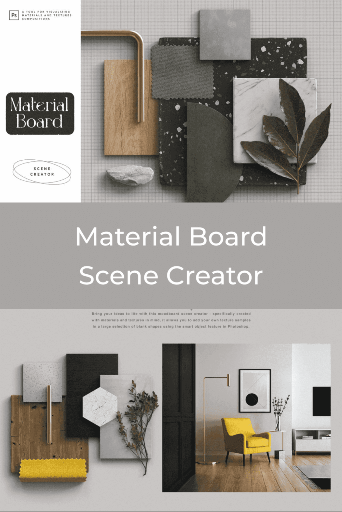 Material Board Scene Creator MasterBundles