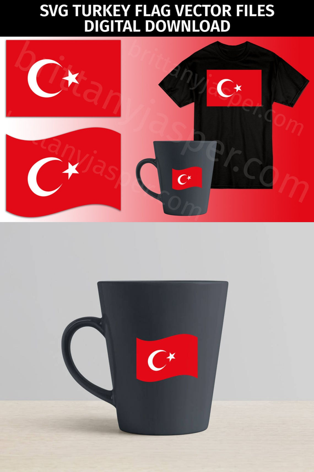 Turkish flags for patriots.