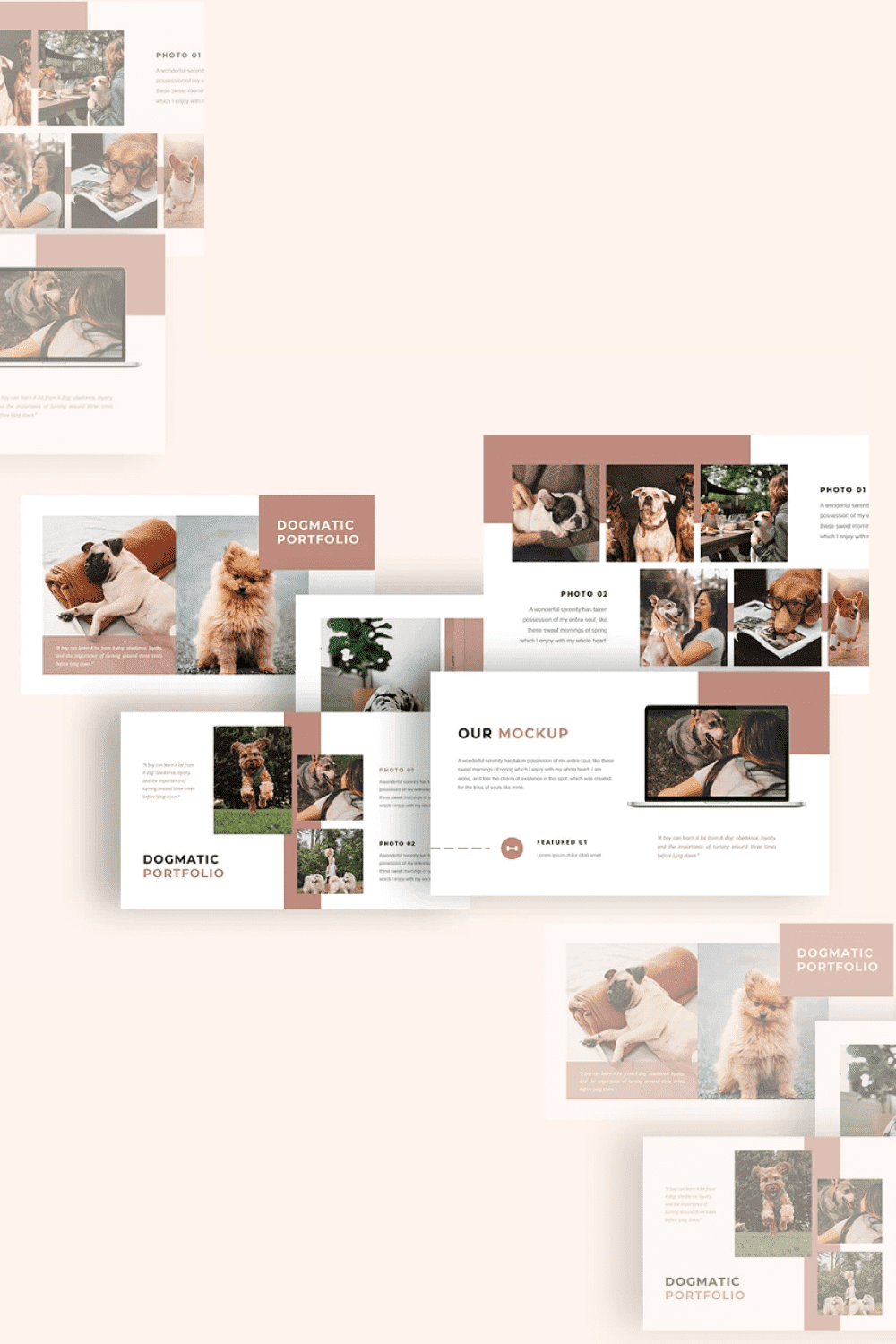 Dogmatic - Pet Presentation Template - Our Mockup.