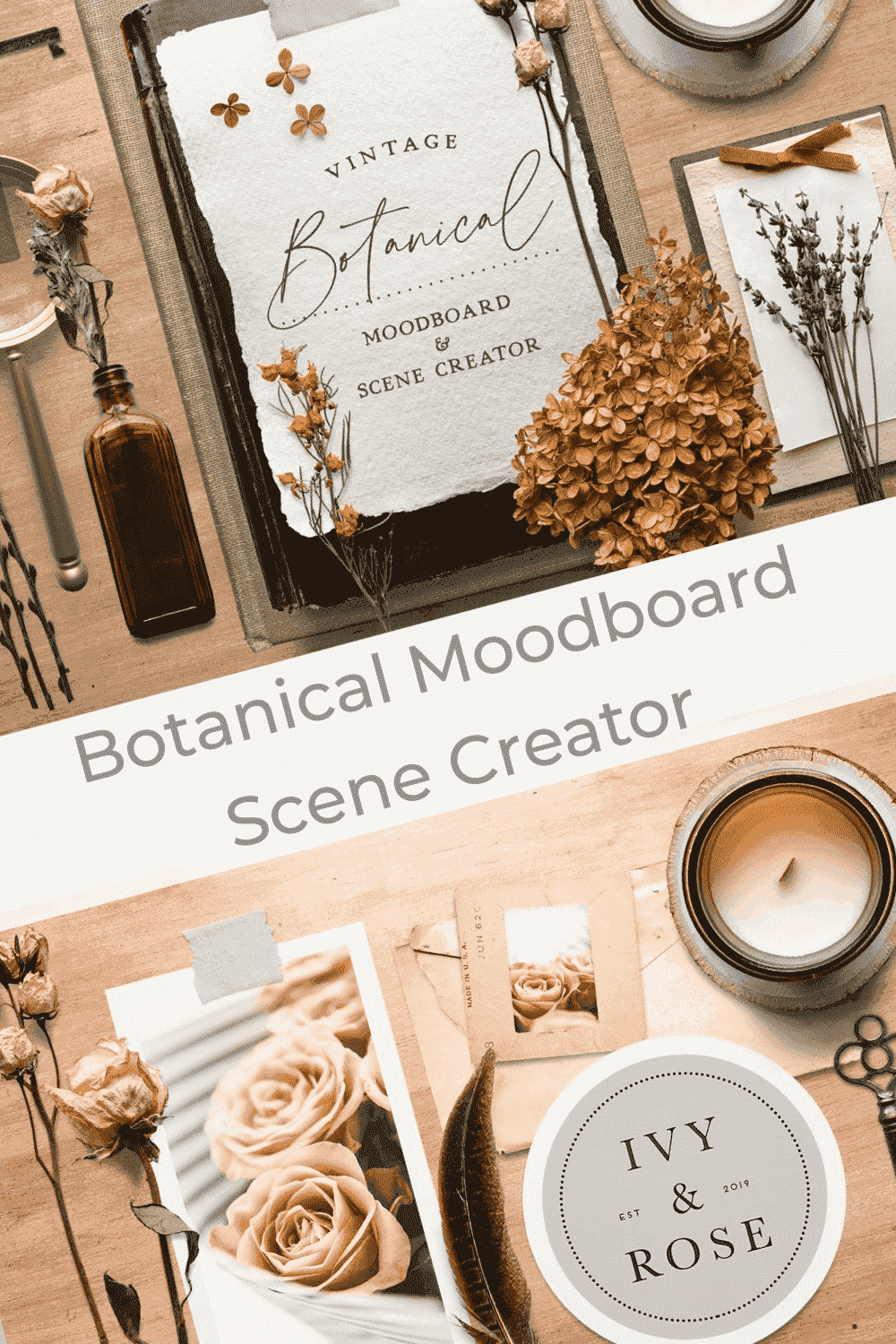 Botanical Moodboard Scene Creator - Scenes Preview.