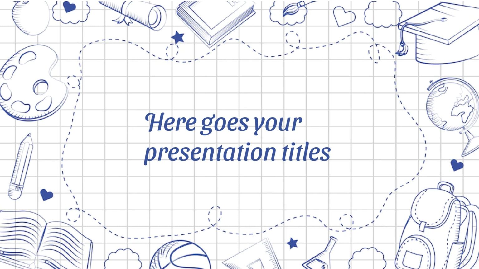 Free Elementary School Powerpoint Background for Kids | Master Bundles