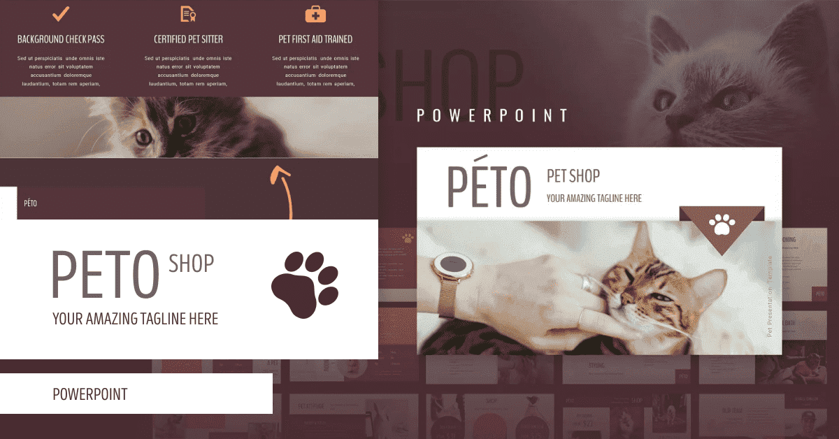 Peto Shop Powerpoint Preview.