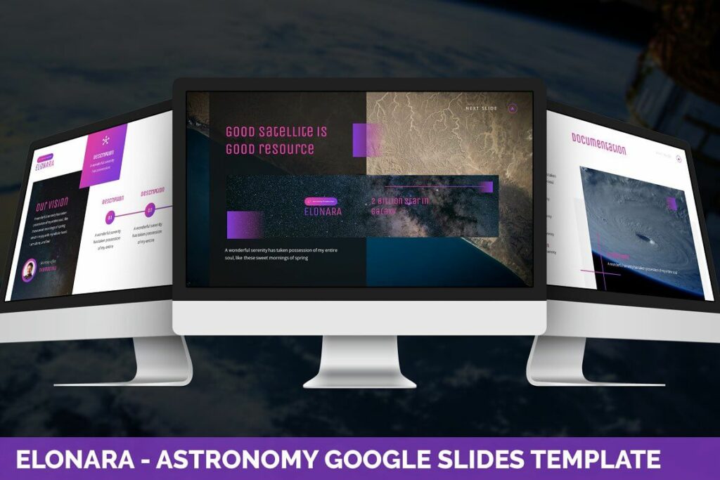 Elonara - Astronomy Google Slides – MasterBundles