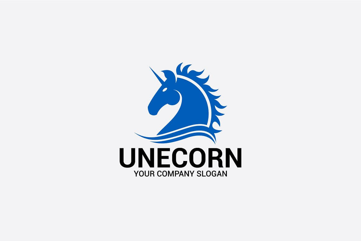 Unecorn logo company name.
