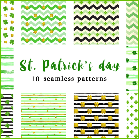 Patterns for St. Patricks Day.