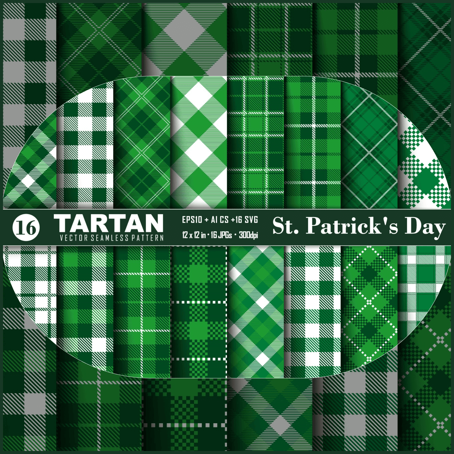 Tartan St. Patricks Day.