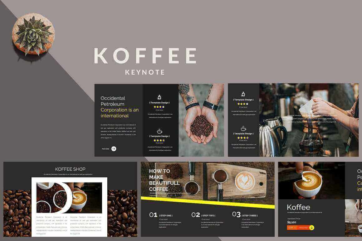 Presentation of Koffee Shop.