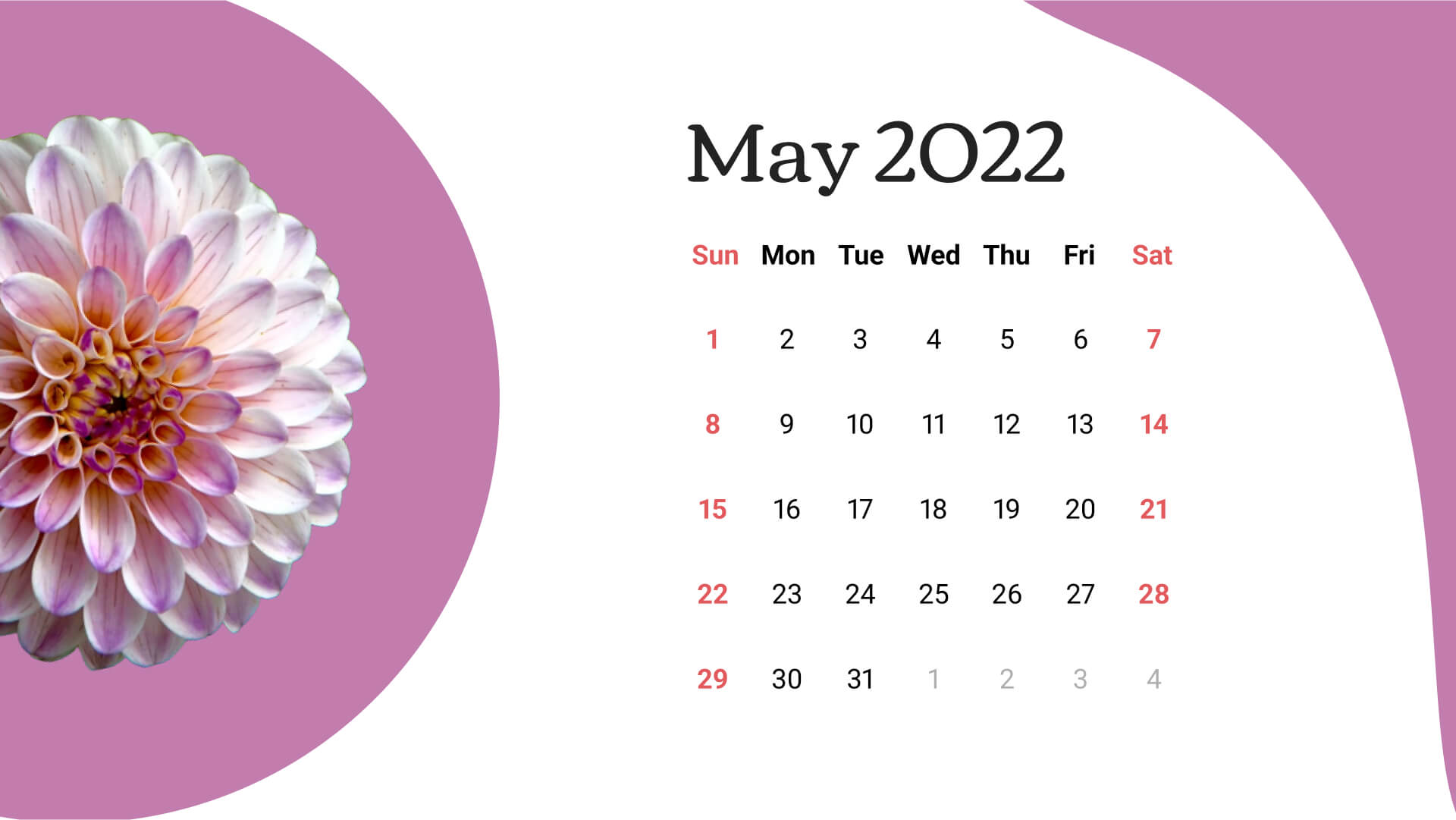 10 free printable may calendars 2022 1920x1080 1