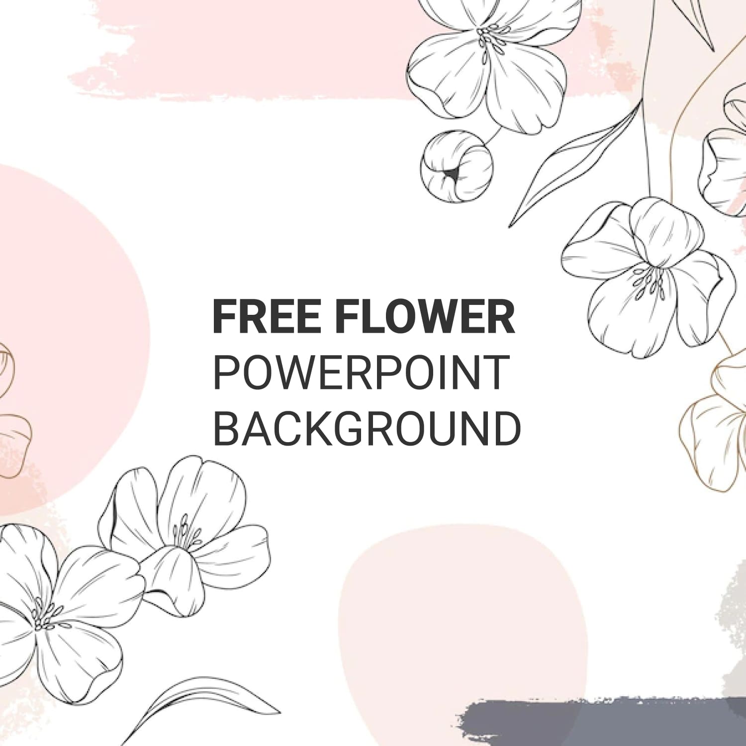 Free Flower Powerpoint Background.