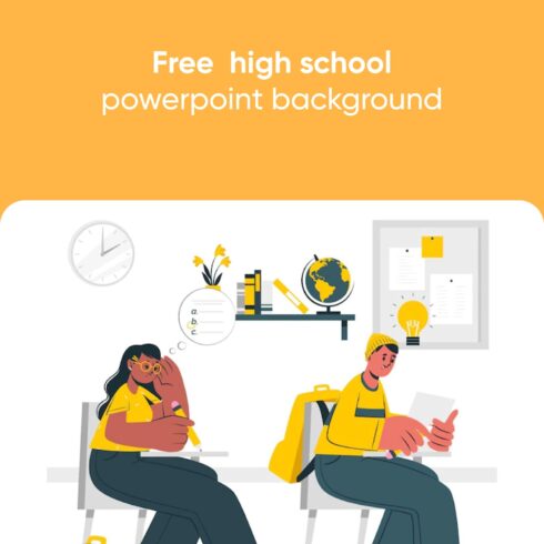 Free High School Powerpoint Background 1500x1500 1.