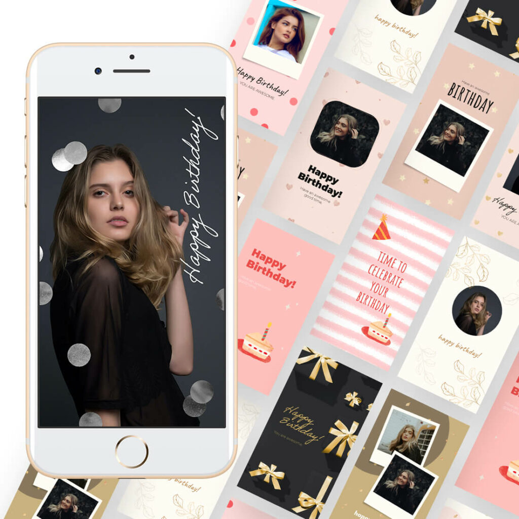 20 Happy Birthday Instagram Story Templates MasterBundles