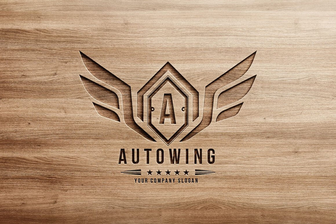 Woods Autowing your logo.