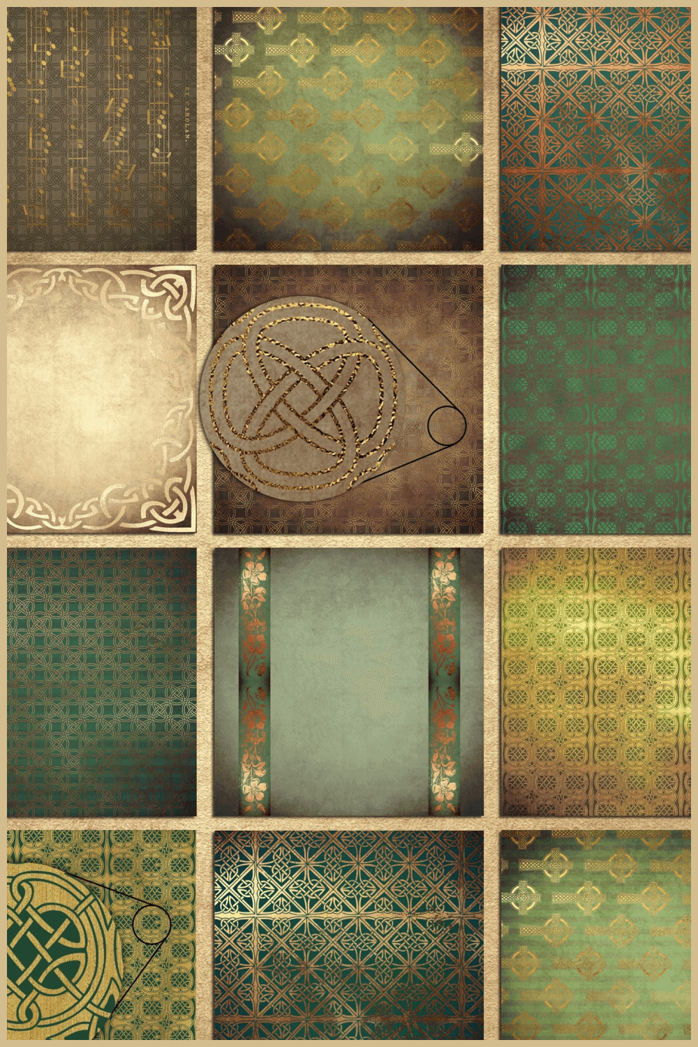 Many Patterns of Celtic Shimmer.