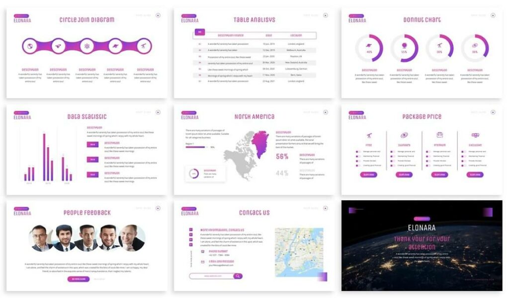 Elonara - Astronomy Keynote Template – MasterBundles